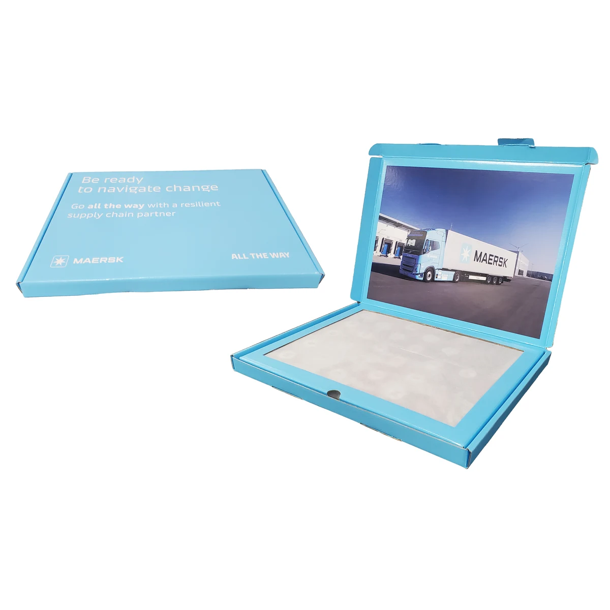 15 1/2" X 11 3/4" X 1" - E-Flute Outside Tuck Box 1