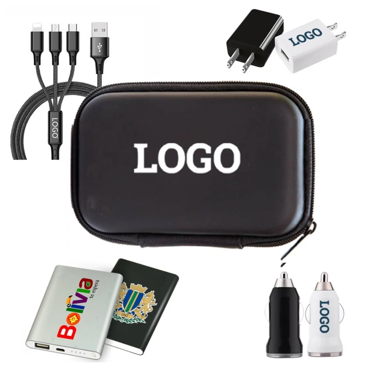 4-in-1 Travel Charging Set 1