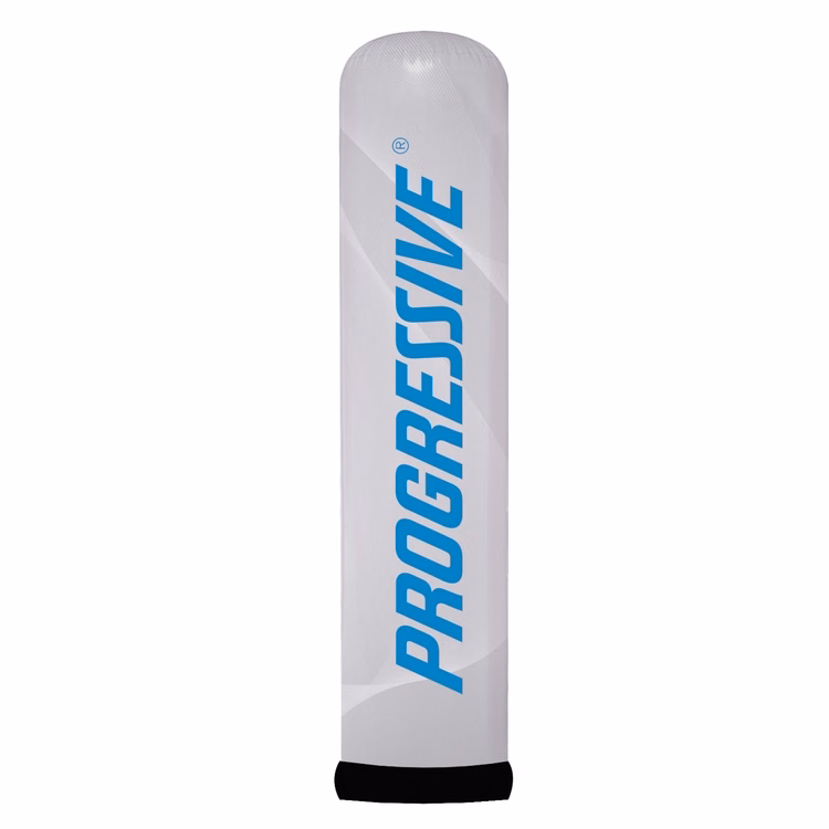 AirePin™ LED Inflatable Pillar, Totem_White Progressive insurance - 10'H