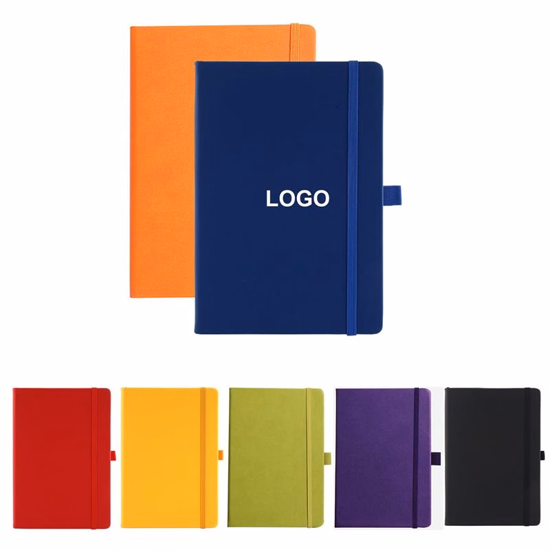 A5 Debossed Notebook W/ Pen Loop