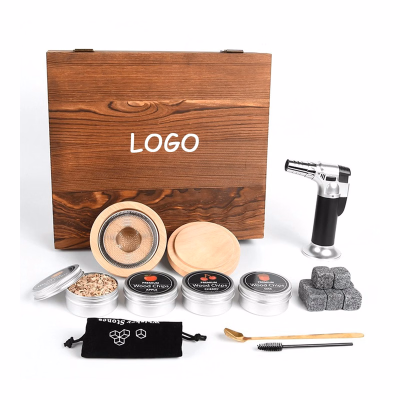 COCKTAIL SMOKER KIT WITH TORCH