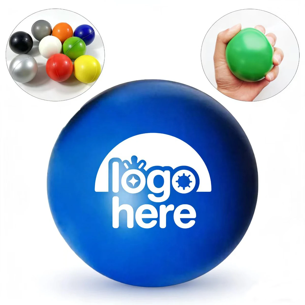 Custom Printed Stress Relief Ball, custom stress ball with logo imprint 1