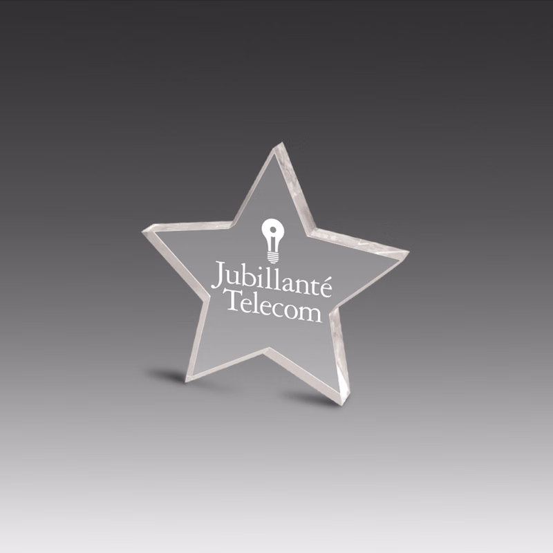 Star Paperweight (5"x5")