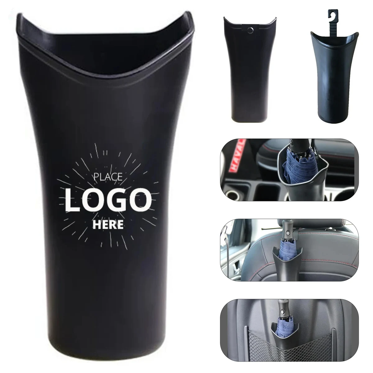 Multi Functional Umbrella Holder in the Car 1