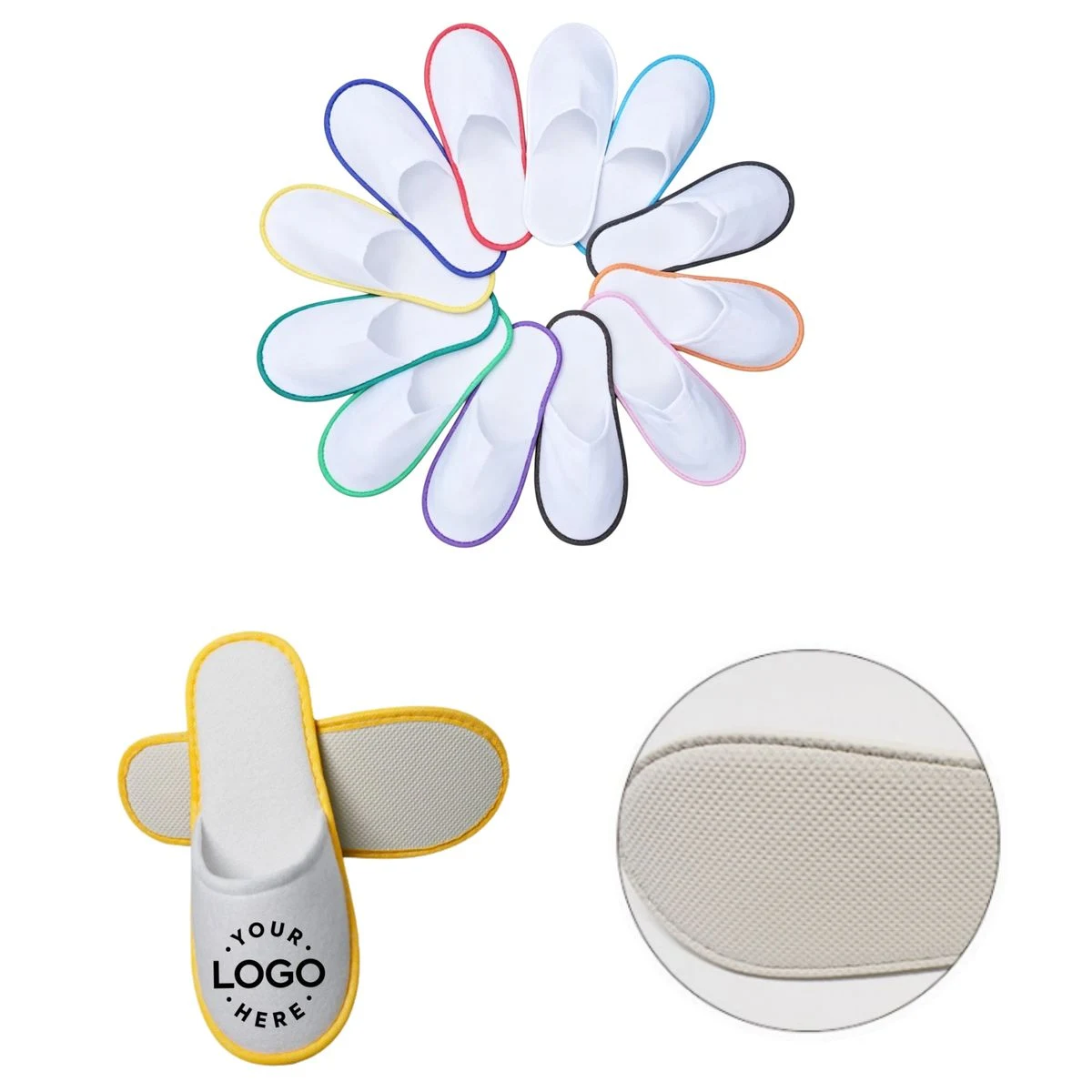 Unisex Non Skid Disposable Slippers 1
