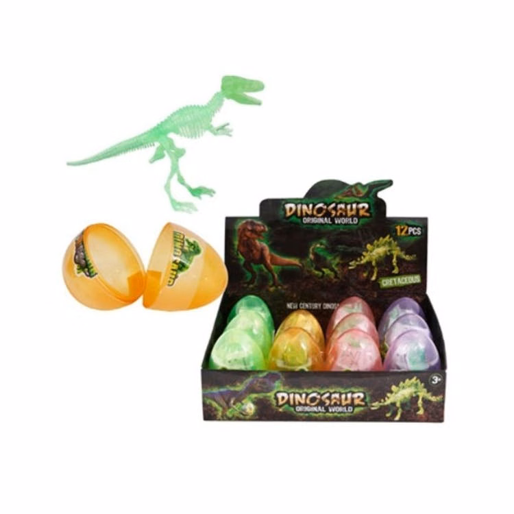 Dinosaur Fossil Bones in an Egg - Glow in the Dark
