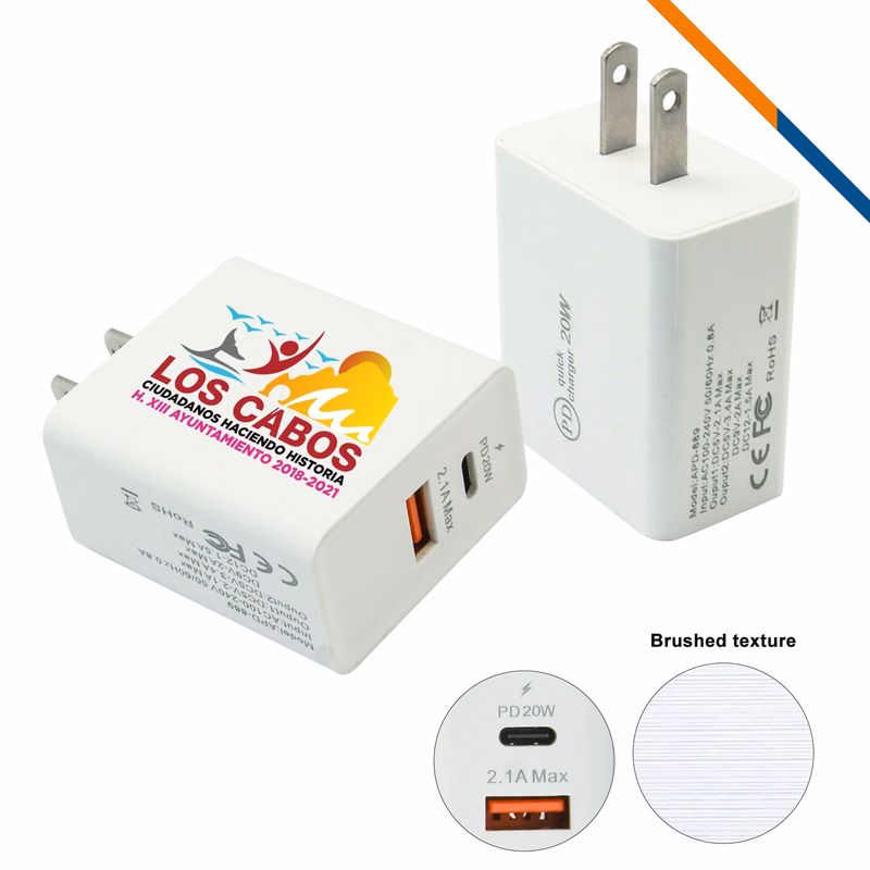 Broana Dual Port 20W Quick Charger
