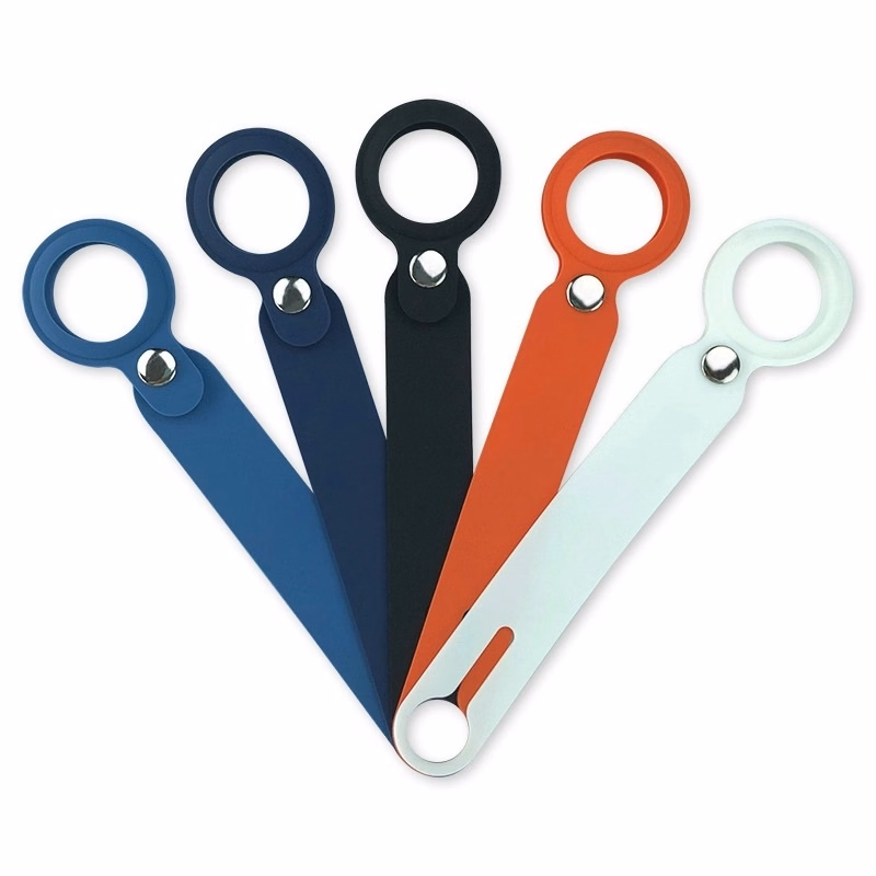 Silicone Air-Tag Holder w/ Button