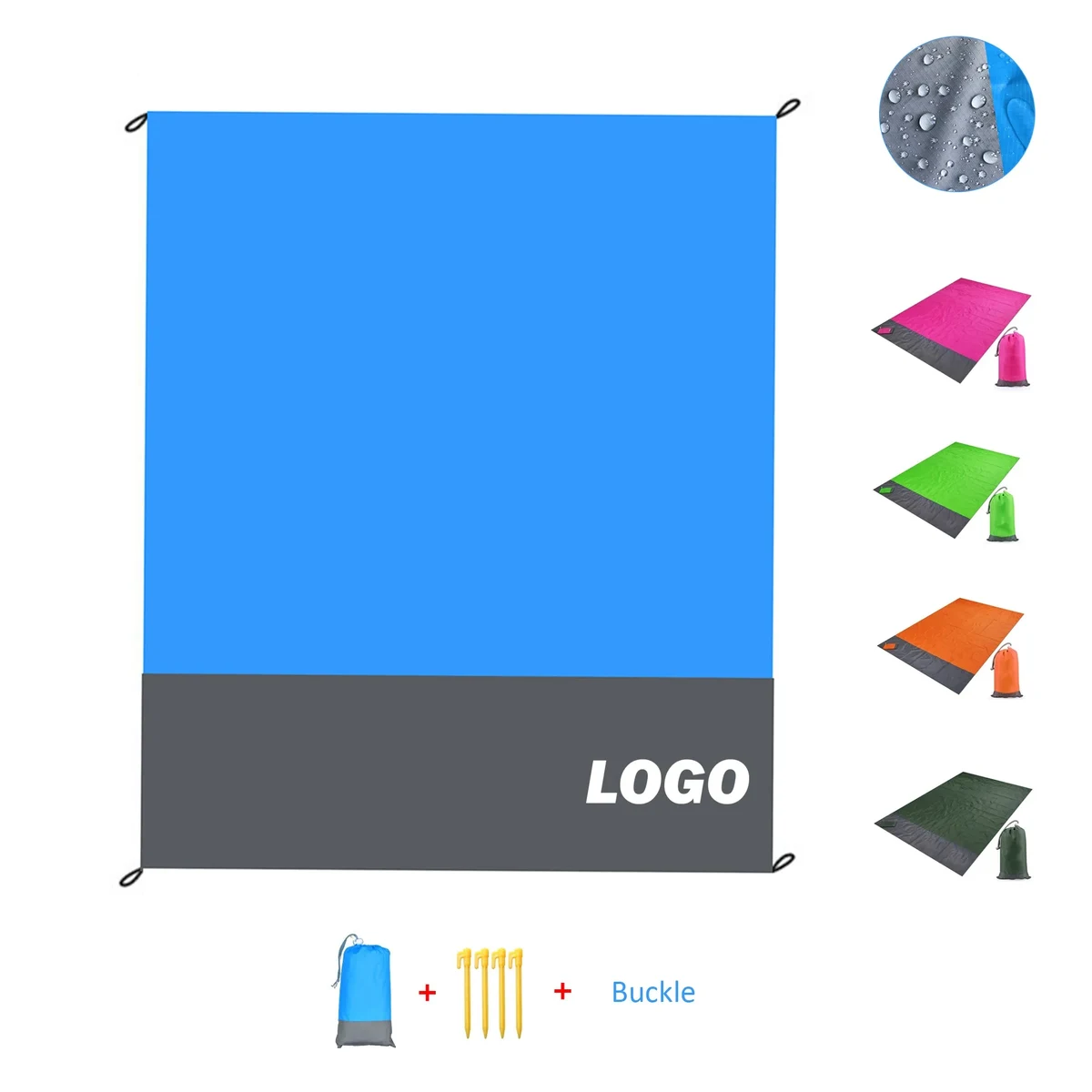 Portable Camping Tarp Picnic Mat 1