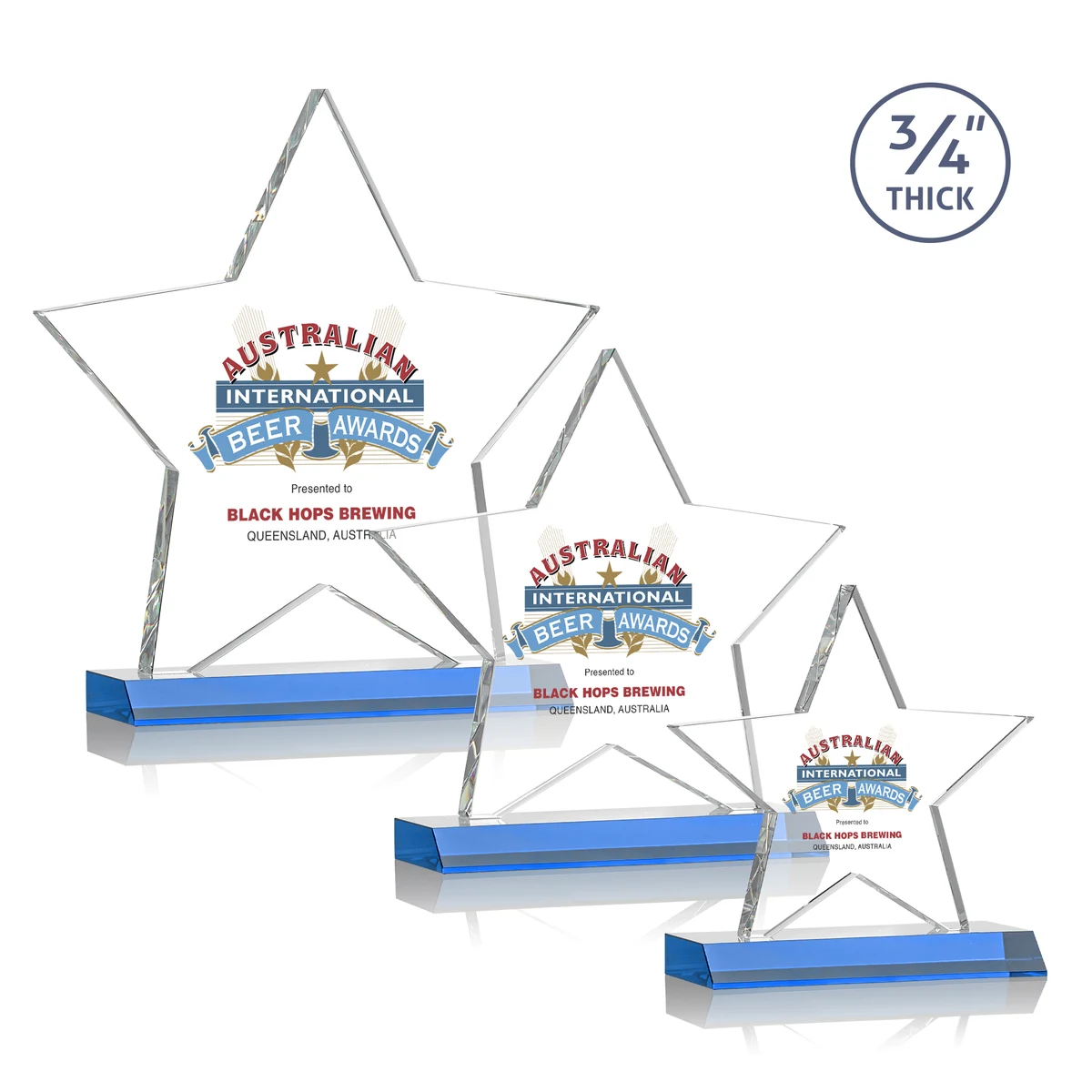 Chippendale VividPrint™ Award - Sky Blue 1