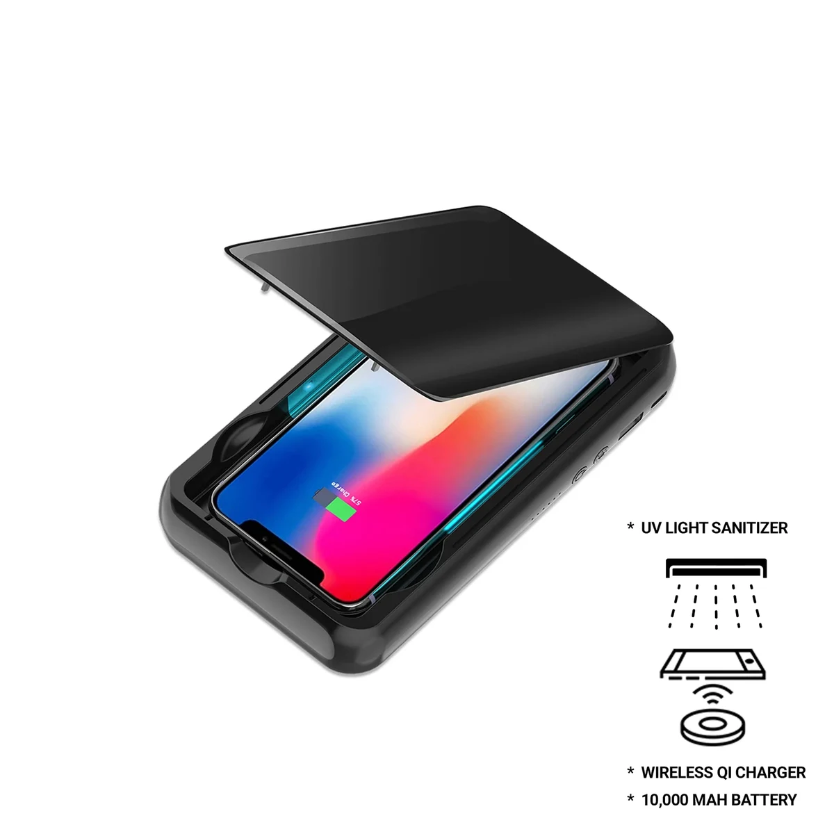 Samson Wireless Powerbank with UV Sterilizer 10,000Mah 1