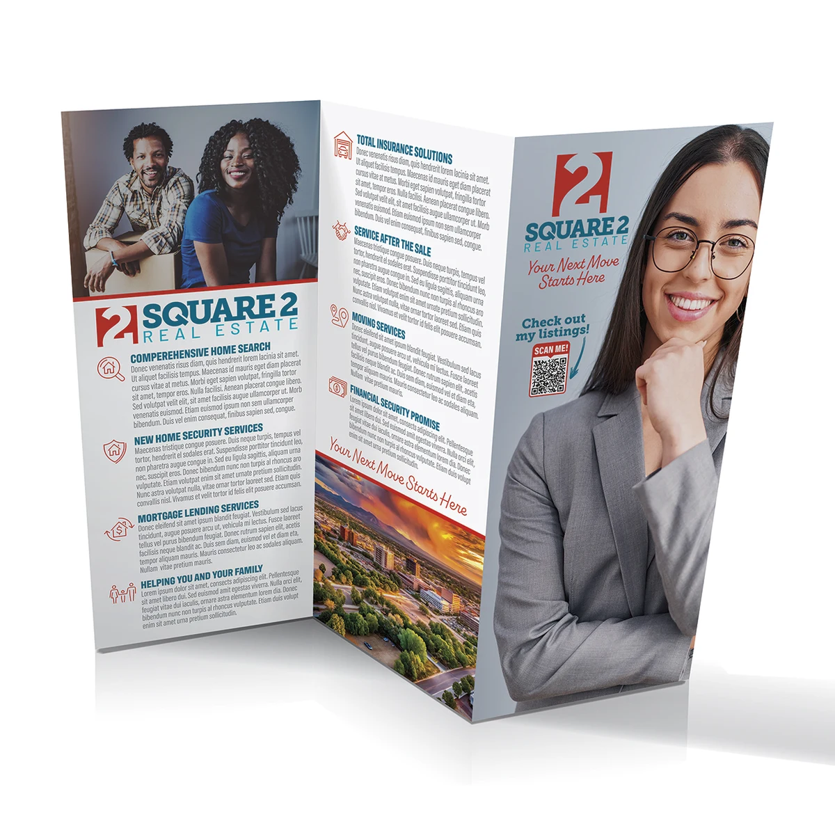 Tri-Fold Flyer Brochure - 8.5x11 - Matte 1
