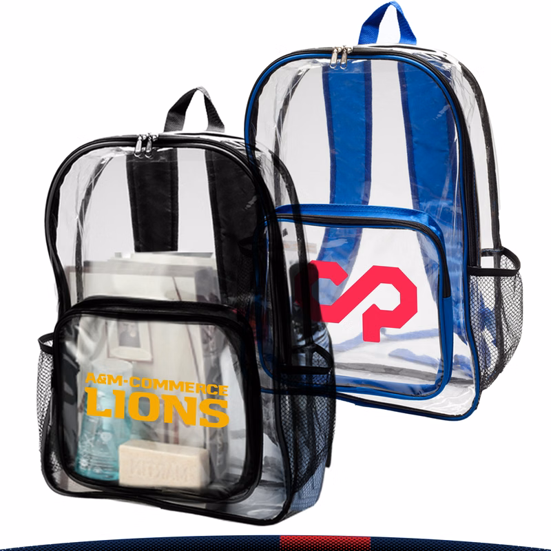 Yolanda Clear Backpacks