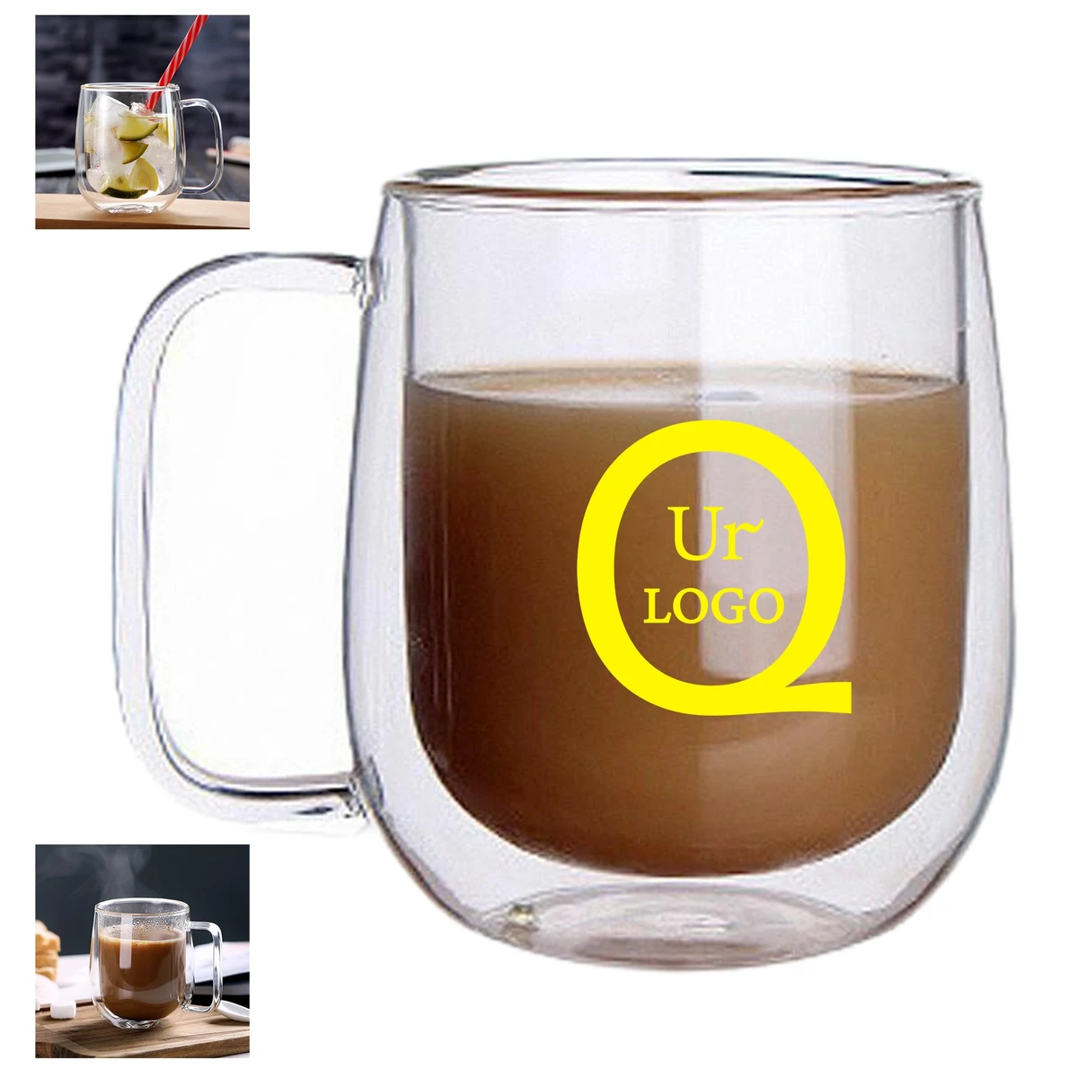 Double Layer Transparent Tea Cup 1