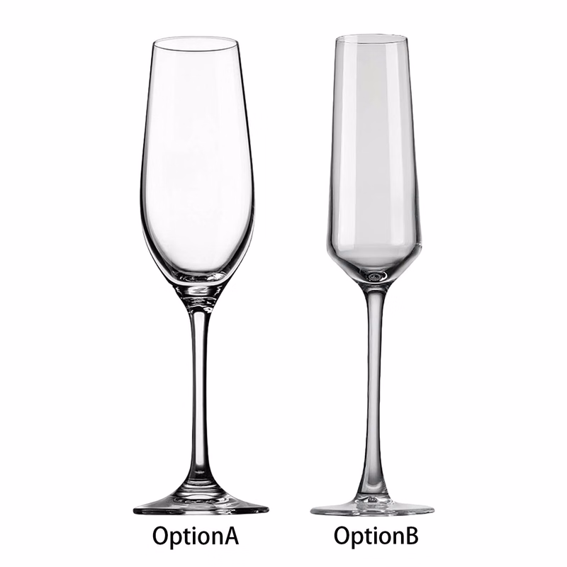 6oz Lead Free Crystal Champagne Flute