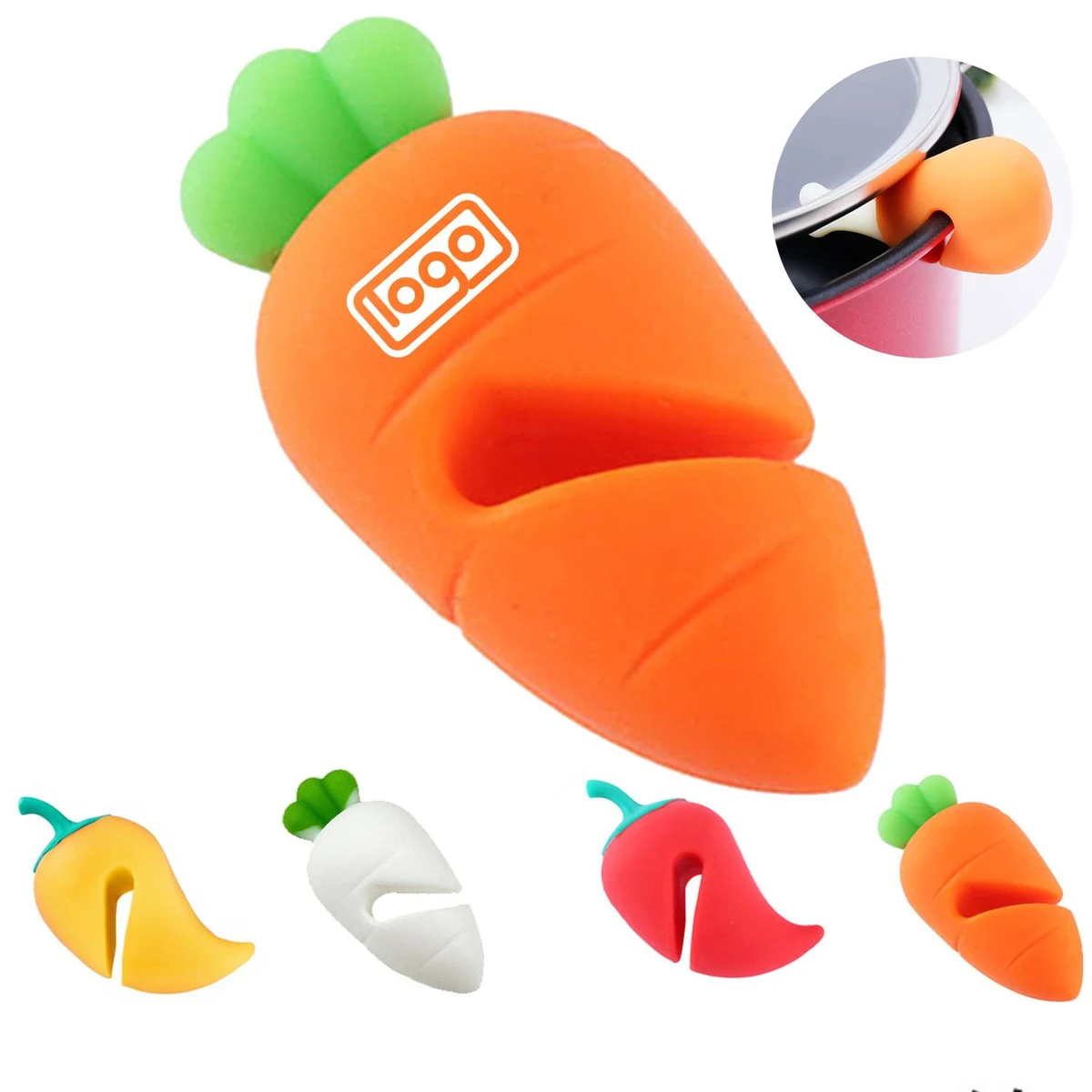 Creative Silicone Pot Lid Overflow Stopper 1