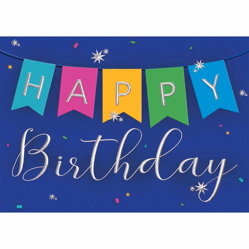 Birthday Banners Cards