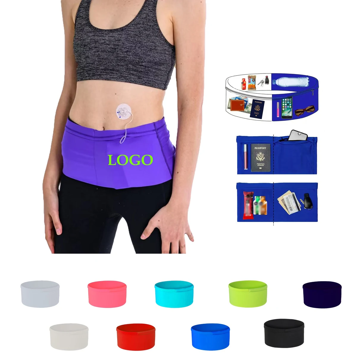 Unisex Running Belt 1