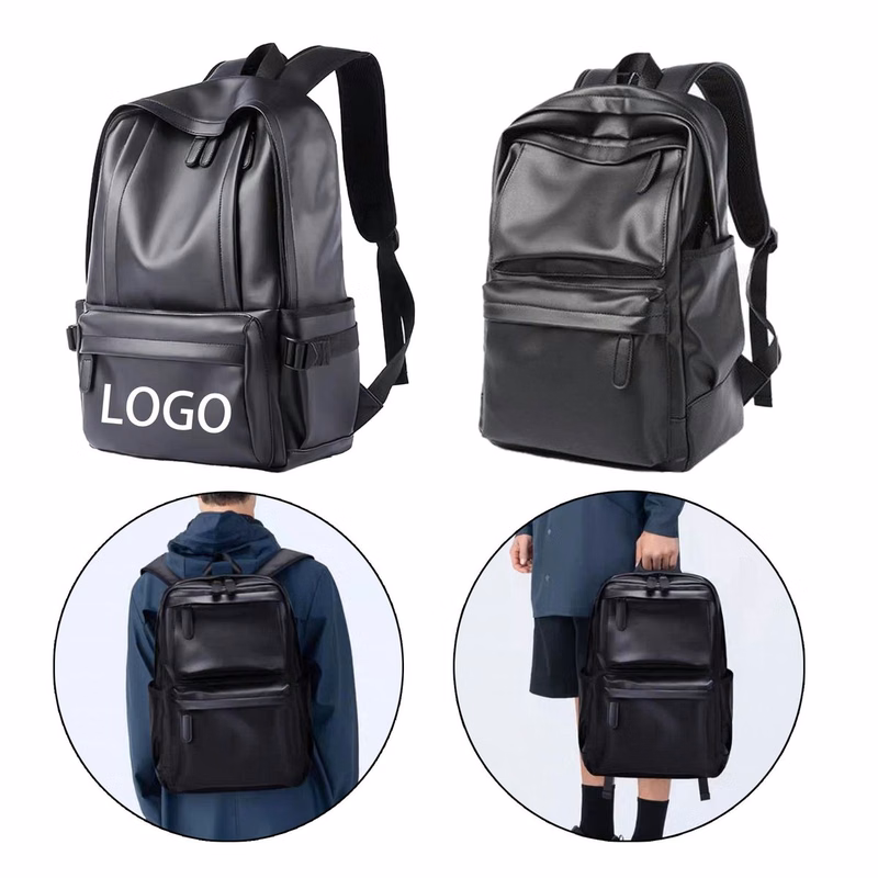 Water Resistant Leather Travel Rucksack