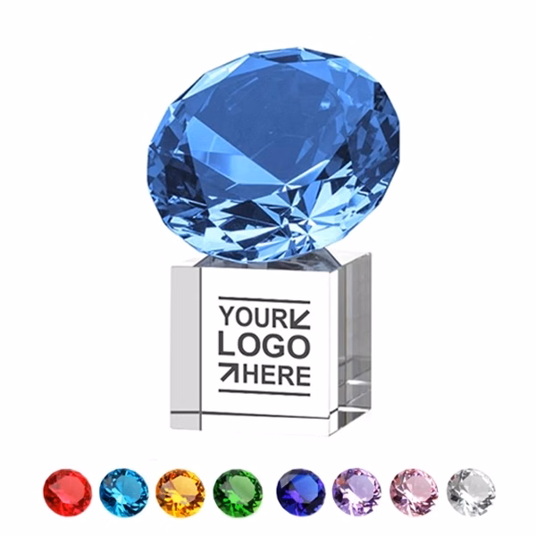 Diamond Pedestal Crystal Award
