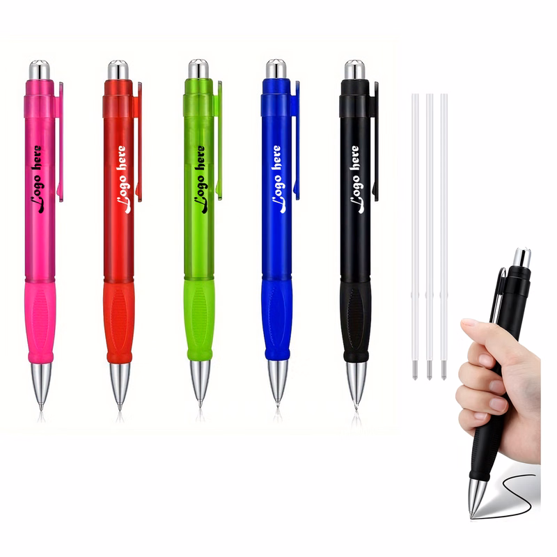 High Capacity Extra Write Retractable Pen