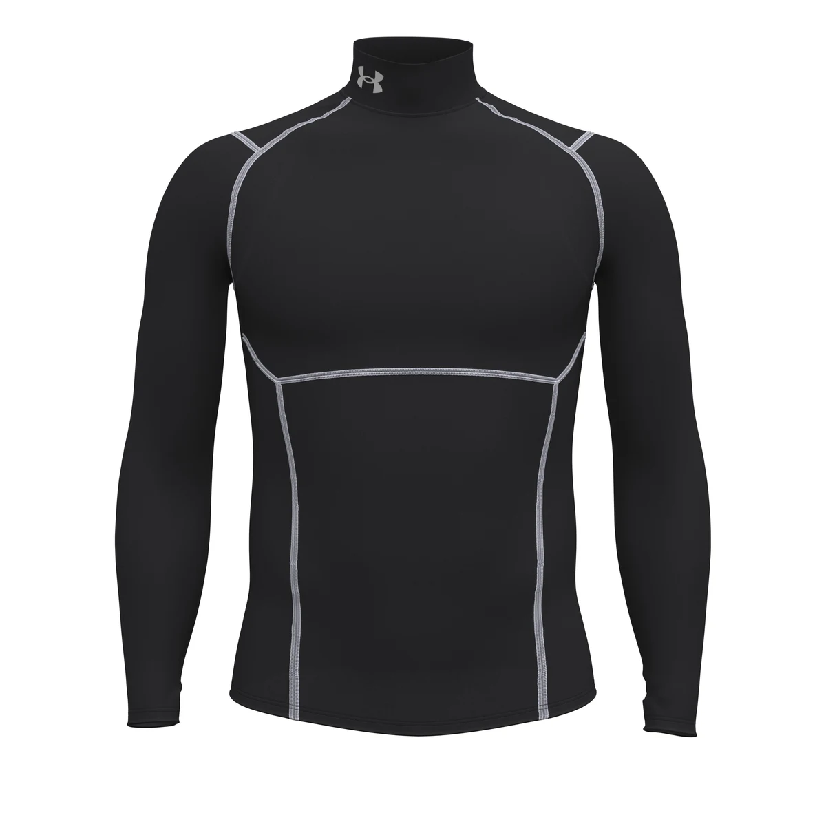 HeatGear Elite Men's Compression Mock Long Sleeve 1