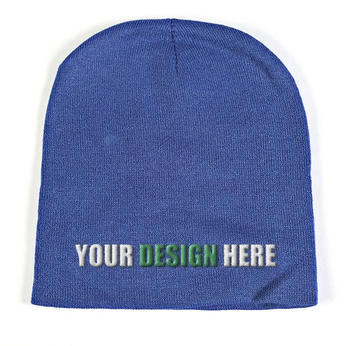 Non-cuff Knitted Beanie 1