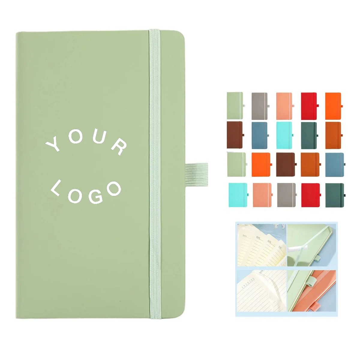 A6 Leather Look Soft Cover Journal Notebook 1