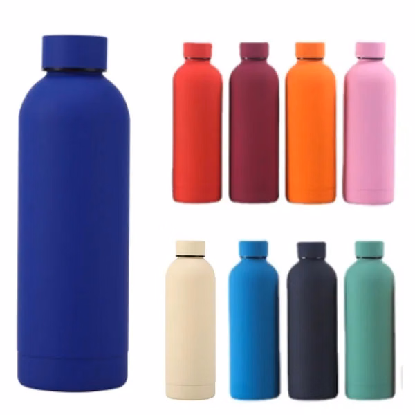 Double Wall Stainless Steel Vacuum Bottle Narrow Mouth Flask