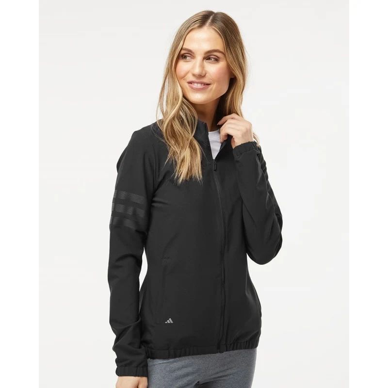 Adidas Women's Wind Resistant Full-Zip Jacket - A268 1