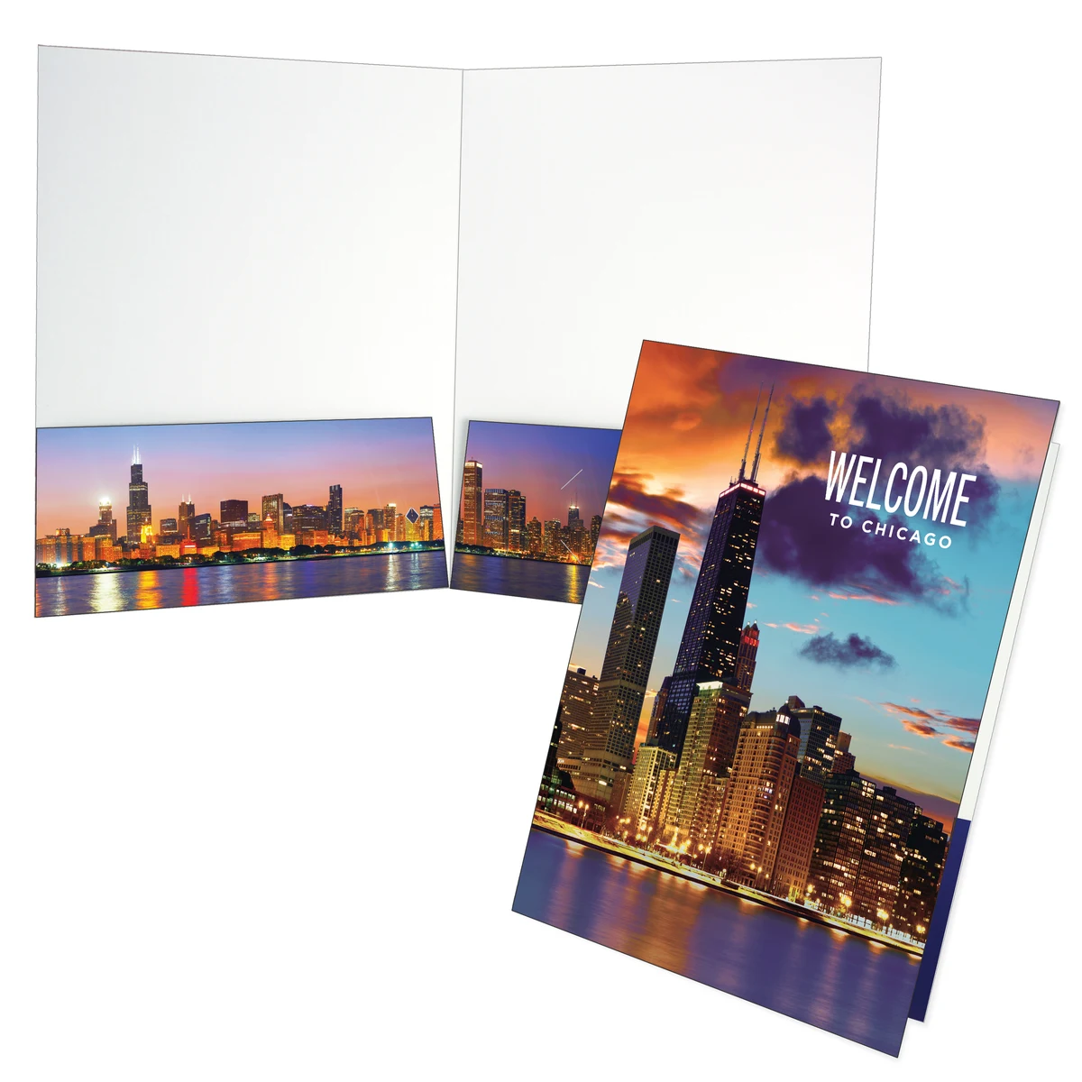 Soft Touch 2-Pocket Folder 4CP Printed 1