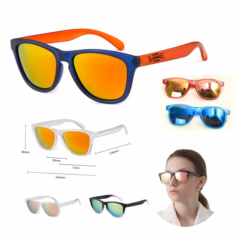 Retro  Mirror Coating Sunglasses