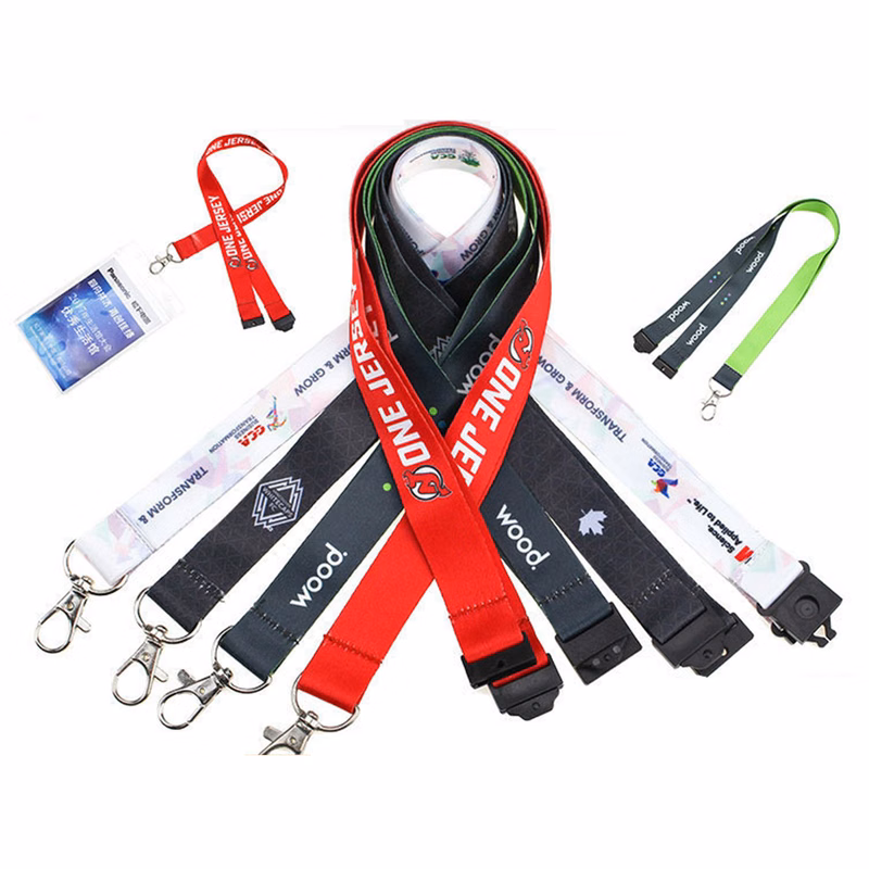 Work ID Lanyard with Safety Clip