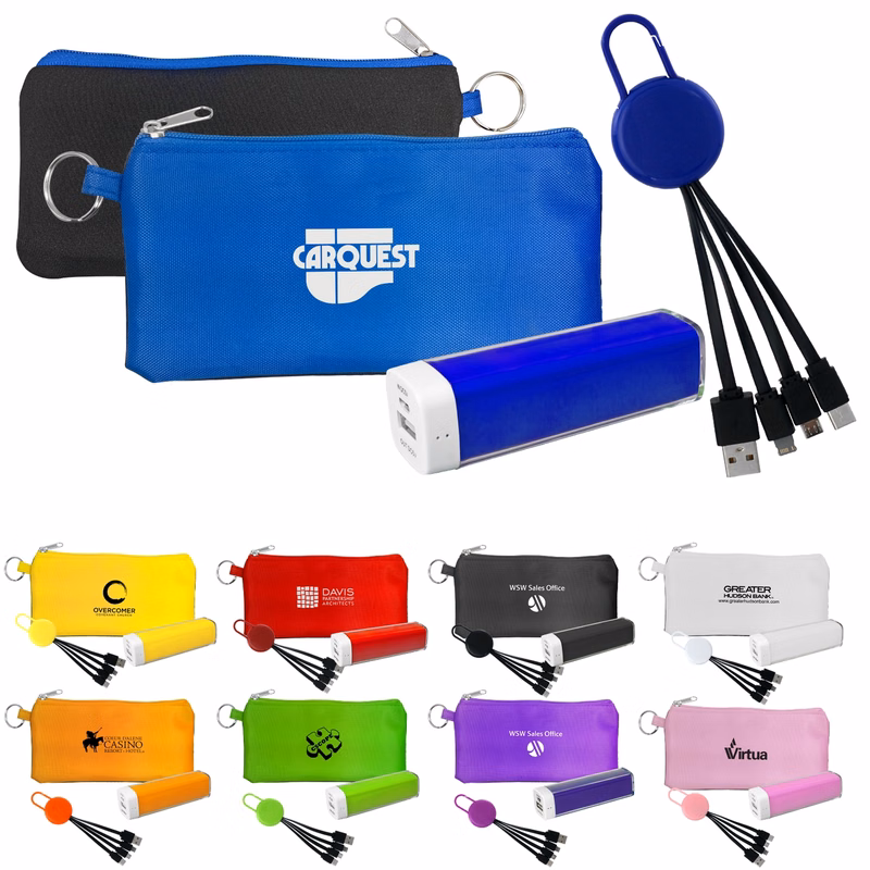 COLORFUL POWER BANK CABLE SET