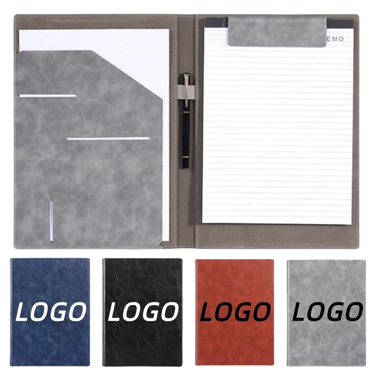 A4 Leather Multifunctional Business Folder 1