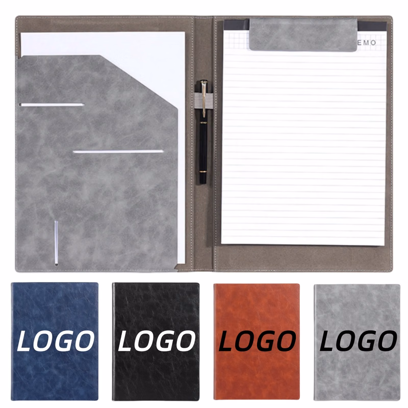 A4 Leather Multifunctional Business Folder