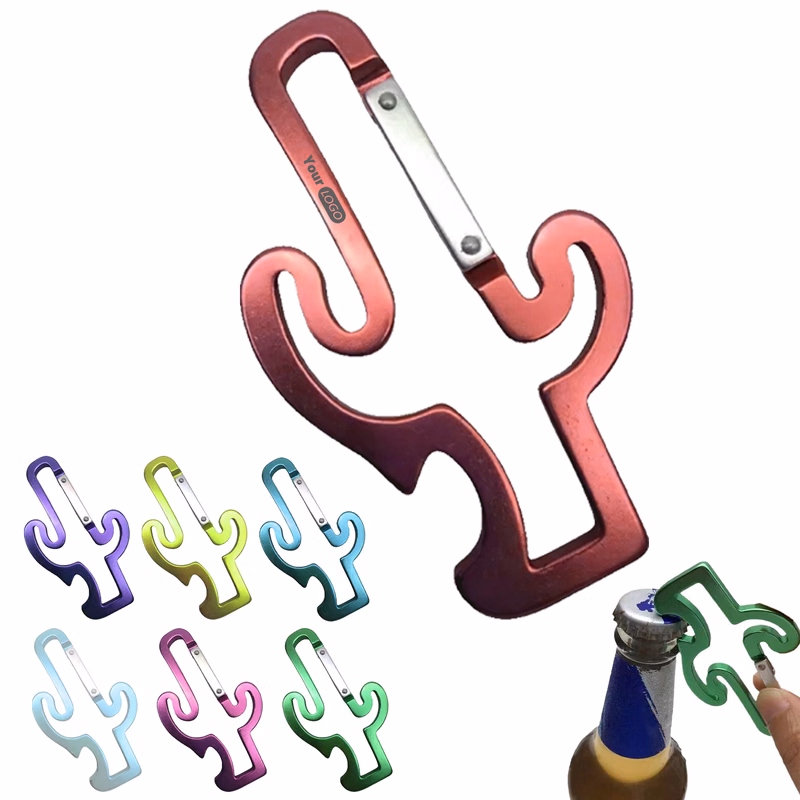 Steel Solid Color Keychain Bottle Opener