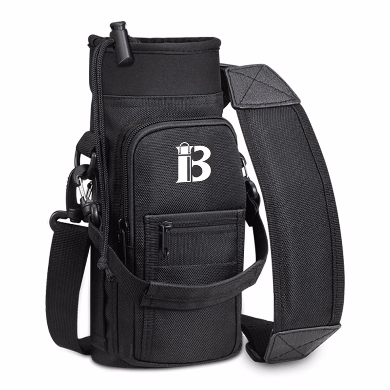 Nylon Cloth Half Gallon Shoulder Strap Water Bottle Cover