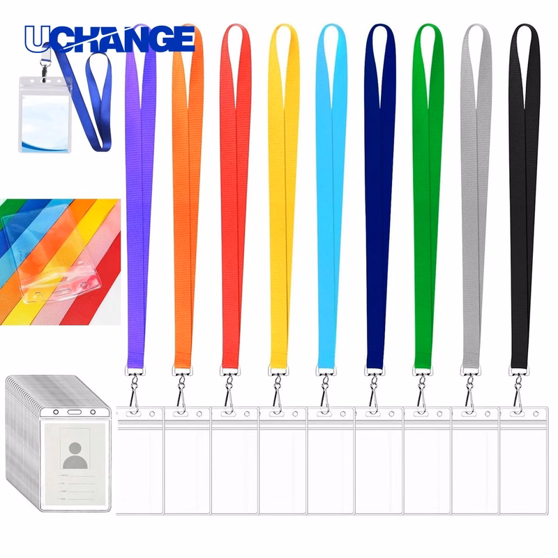 Lanyard with Clear ID Card Holder