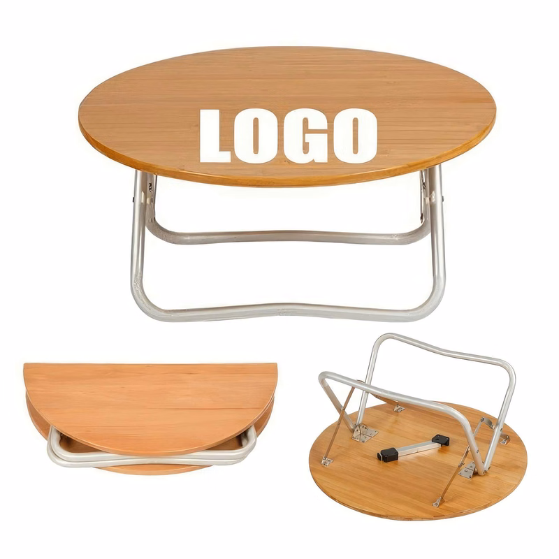 Foldable Bamboo Wood Outdoor Camping Beach Picnic Table
