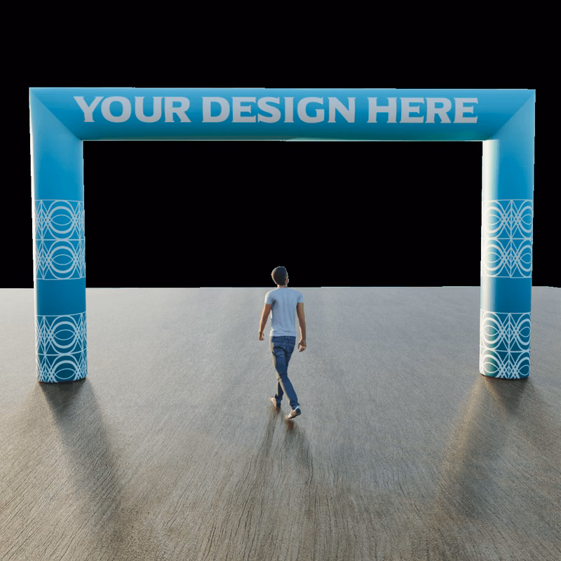 Custom Inflatable Square Arch - Constant or Sealed Air