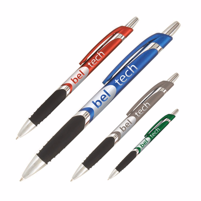 Spectrum Grip Plastic Pen (1 Color Imprint)