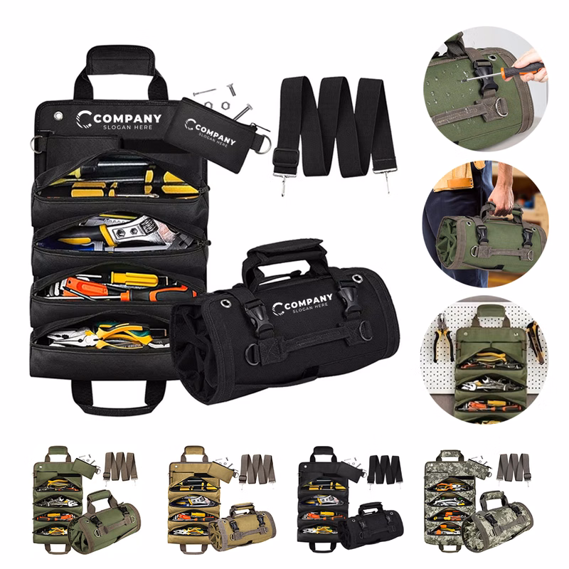 Roll-Up Oxford Cloth Tool Bag
