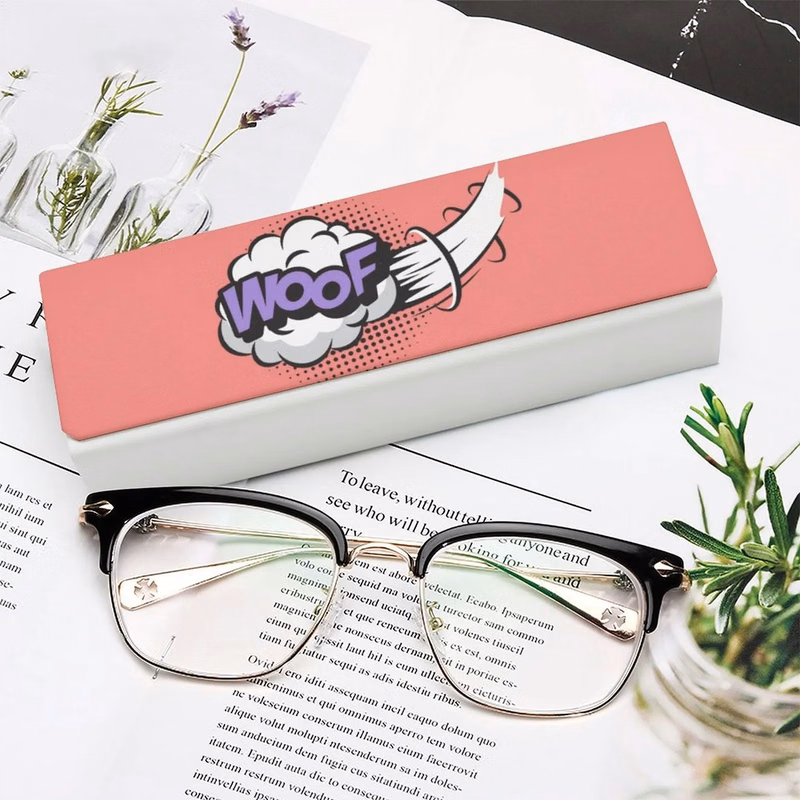 Leather Eyeglass Case with Magnetic Closure