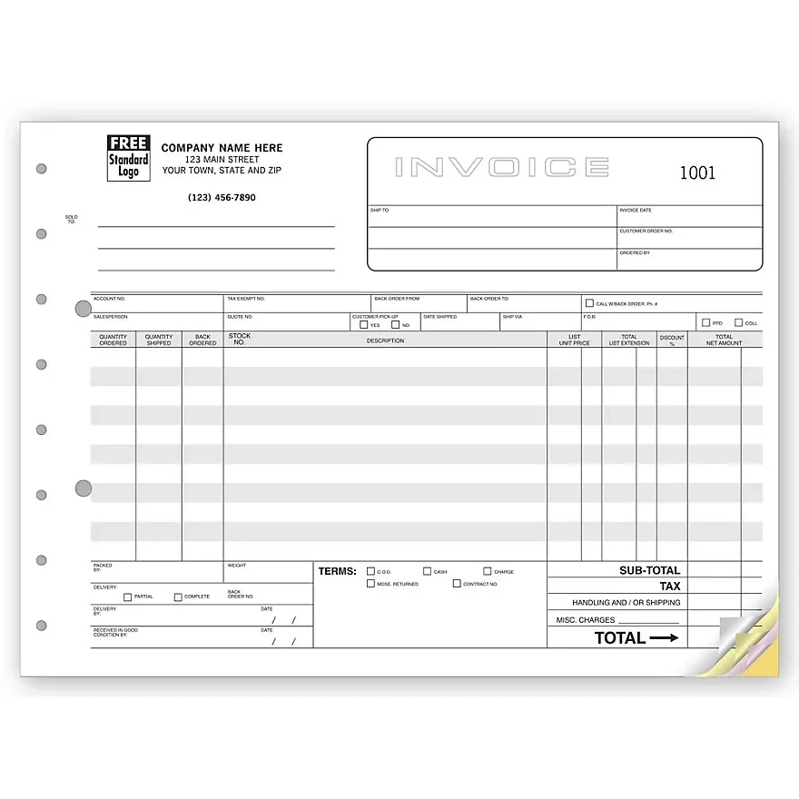 Invoices - Classic, Wide Body Wholesalers 1