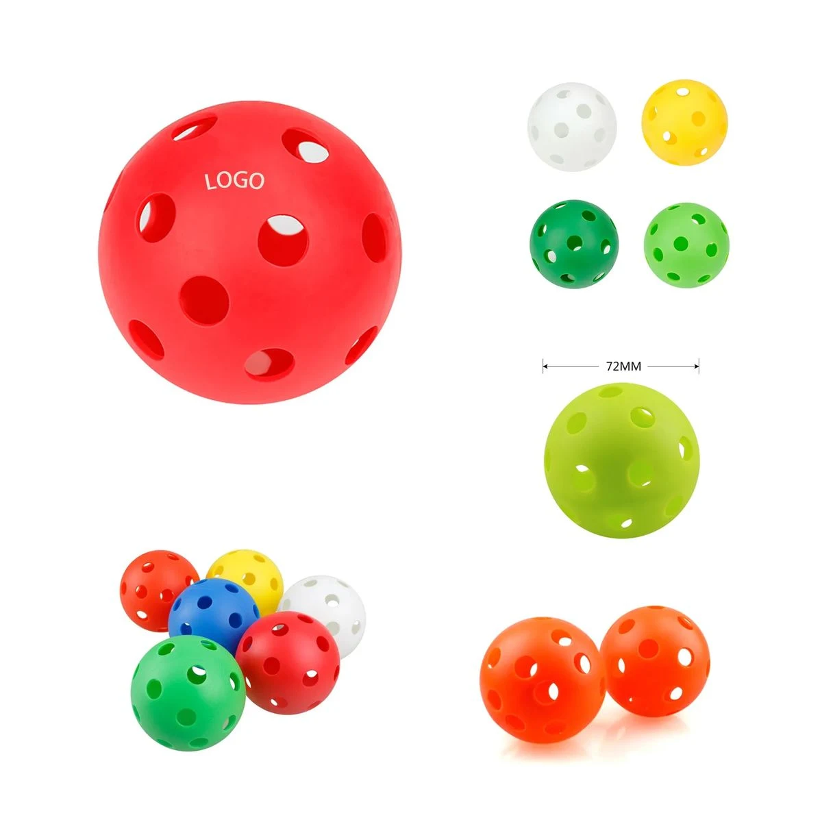 2.83" 26 Holes Pickleball 1