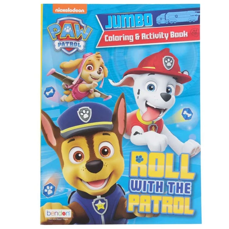 Paw Patrol Jumbo Coloring and Activity Books - 64 Pages 1