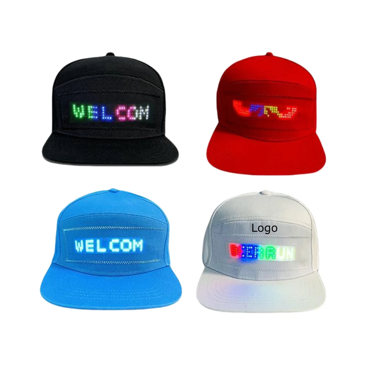 Programmable LED Hat 1