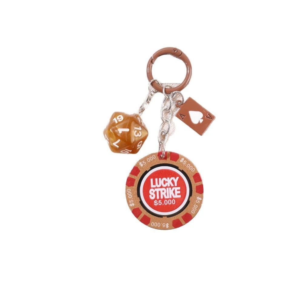 Casino chip keychain 1