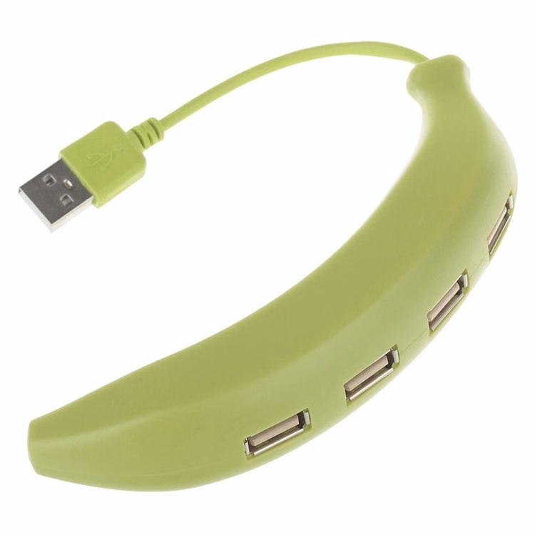 4-in-1 Banana Shape USB HUB